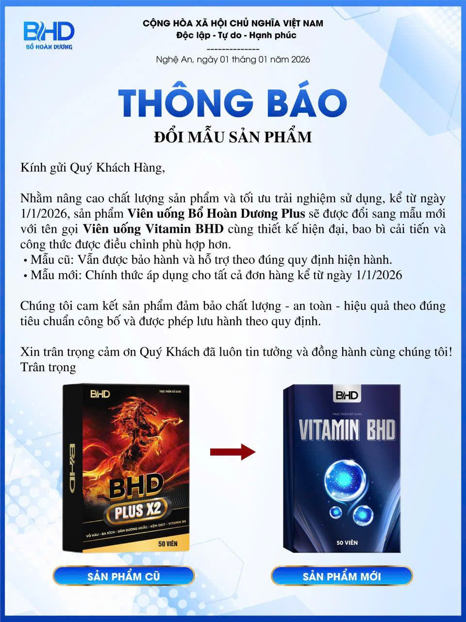 Vitamin BHD và Delay Power