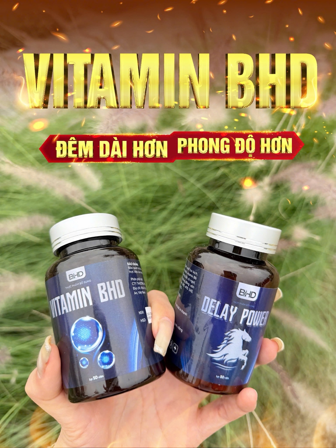 Vitamin BHD & Delay Power